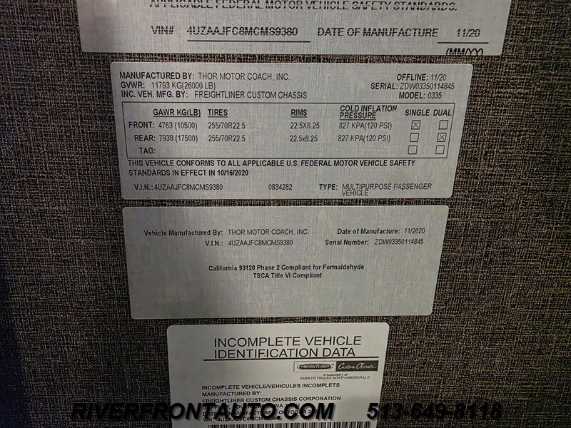 2021 Thor Palazzo 33.5 Diesel Pusher - Photo 46 - Middletown, OH 45042