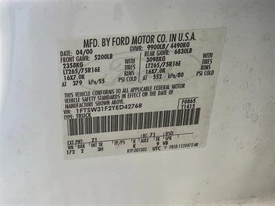 2000 Ford F-350 XLT 4X4 7.3L POWERSTOKE RUST FREE - Photo 27 - Middletown, OH 45042