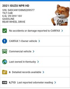 2021 Isuzu NPR 4X2 2dr 71.0 in. BBC Tilt Cab 109 212 WB - Photo 4 - Middletown, OH 45042
