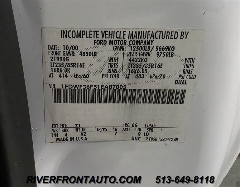 2001 Ford F-350 Super Duty 7.3L Diesel - Photo 17 - Middletown, OH 45042