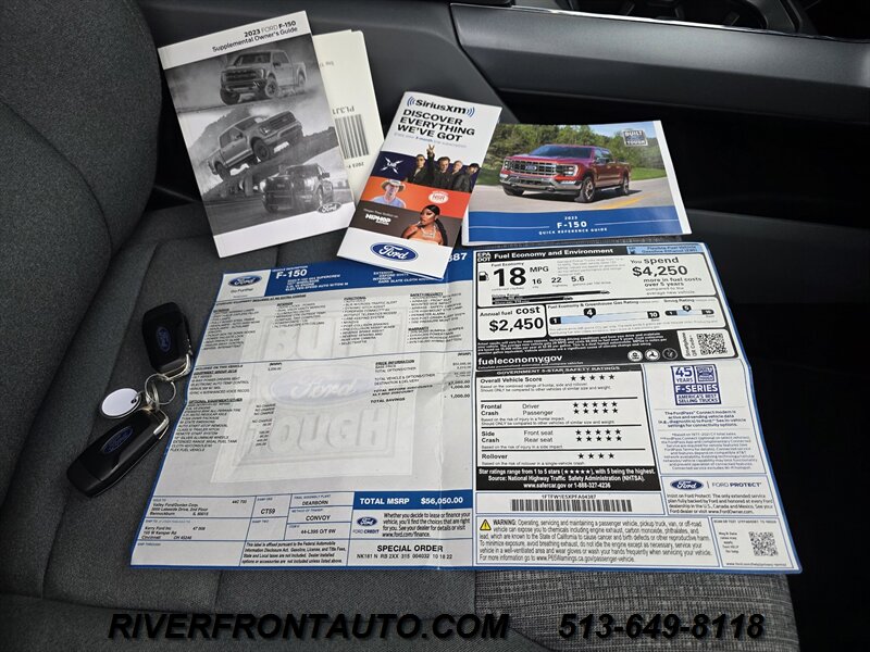 2023 Ford F-150 XLT 5.0L Long Bed - Photo 5 - Middletown, OH 45042