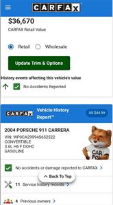 2004 Porsche 911 Carrera 2dr Cabriolet  6 SPEED - Photo 4 - Middletown, OH 45042