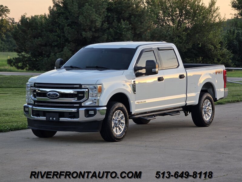 White 2020 Ford F-250 Super Duty Pickup Truck Four-Wheel Drive Automatic