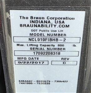 2017 Ford Transit 350 Dually MOBILITY VAN   - Photo 35 - Middletown, OH 45042