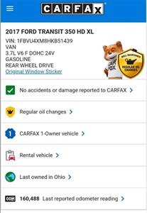 2017 Ford Transit 350 HD XL 3dr LWB High Roof DRW Extended Passenger   - Photo 4 - Middletown, OH 45042