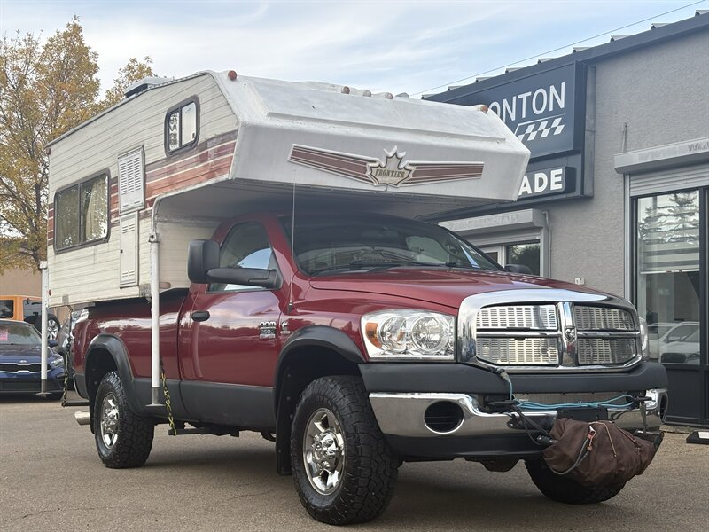 Flame Red Clearcoat 2007 Dodge RAM 2500 Pickup Truck Four-Wheel Drive Automatic