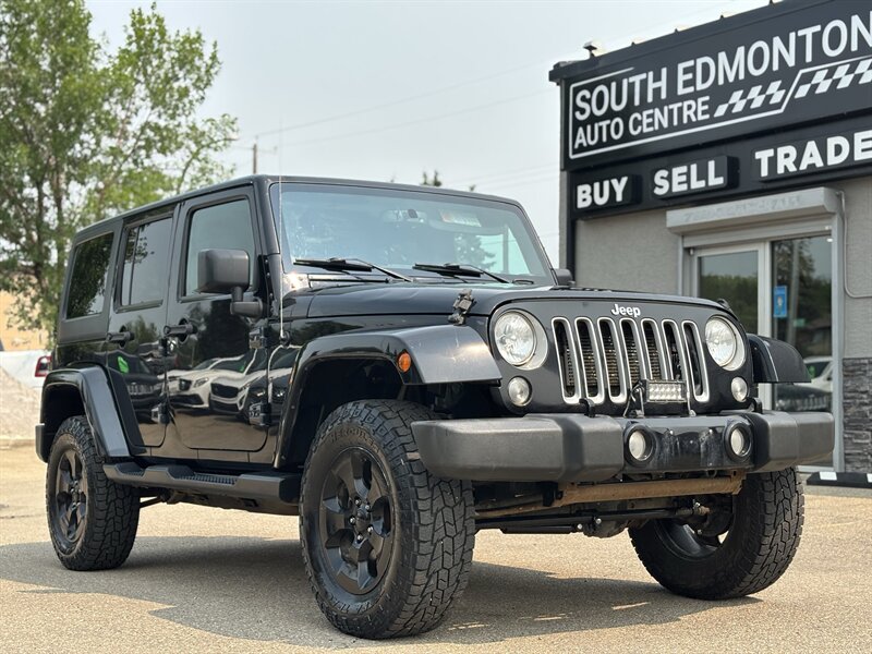 2017 Jeep Wrangler Unlimited Sahara   - Photo 1 - Edmonton, AB T6B 0B7
