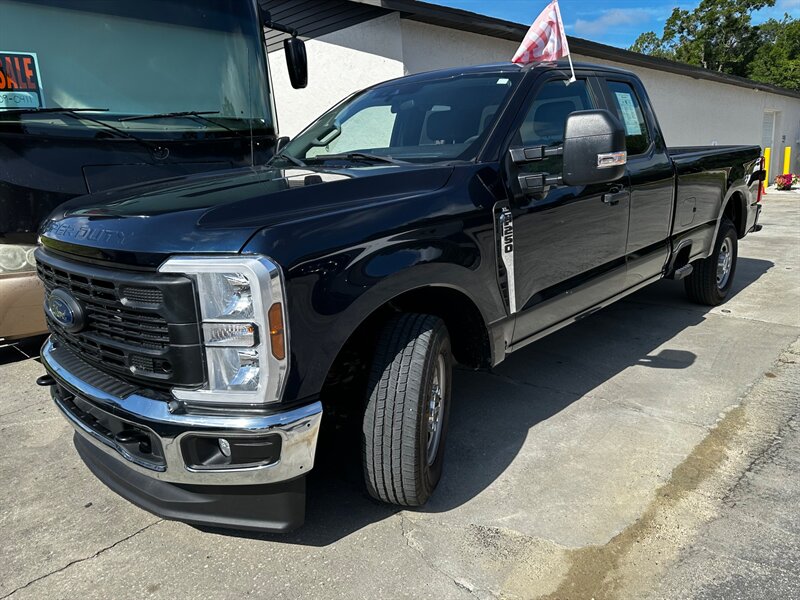 Antimatter Blue 2024 Ford F-250 Super Duty XL SuperCab RWD Pickup Truck 4X2 Automatic