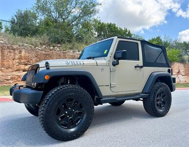 2018 Jeep Wrangler JK 4WD 2Dr Willys Wheeler SUV