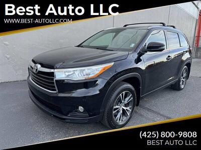 2016 Toyota Highlander XLE AWD 4dr SUV SUV