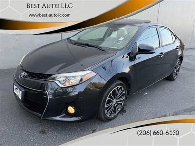 2015 Toyota Corolla S Premium 4dr Sedan Sedan