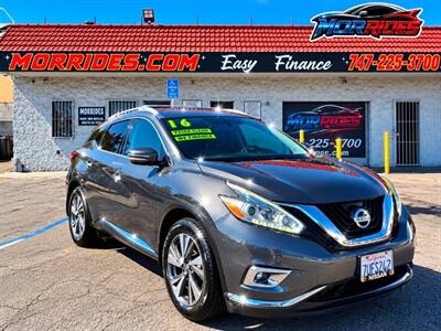2016 Nissan Murano Platinum - Photo 1 - Arleta, CA 91331