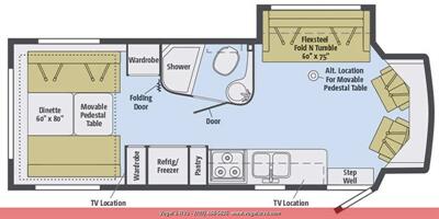 2016 WINNEBAGO 27D ASPECT   - Photo 11 - Ukiah, CA 95482