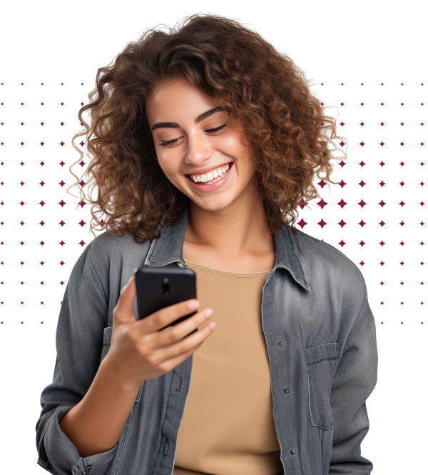 woman applying for car credit